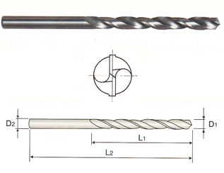 BROCA CA JOBBER 1/16" YG-1